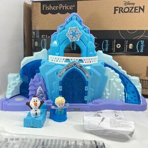 Little People Elsa’s Ice Palace Comes with Elsa and Olaf figure